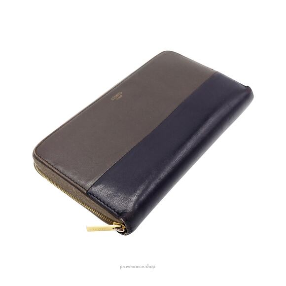 🔴 Celine Multifunction Zip Wallet - Grey/Black - Picture 3 of 9